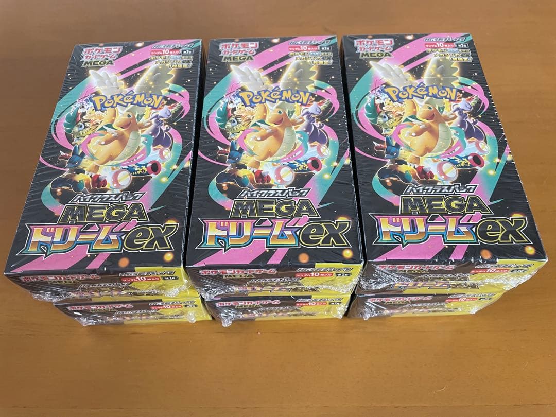新品未開封【シュリンク付き】MEGAドリームex 6BOX - メルカリ