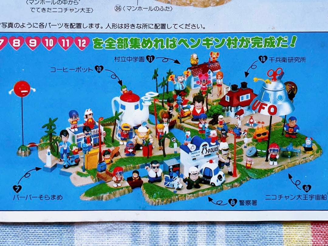 旧バンダイ模型 Dr.スランプ アラレちゃん ペンギン村 ニコチャン大王