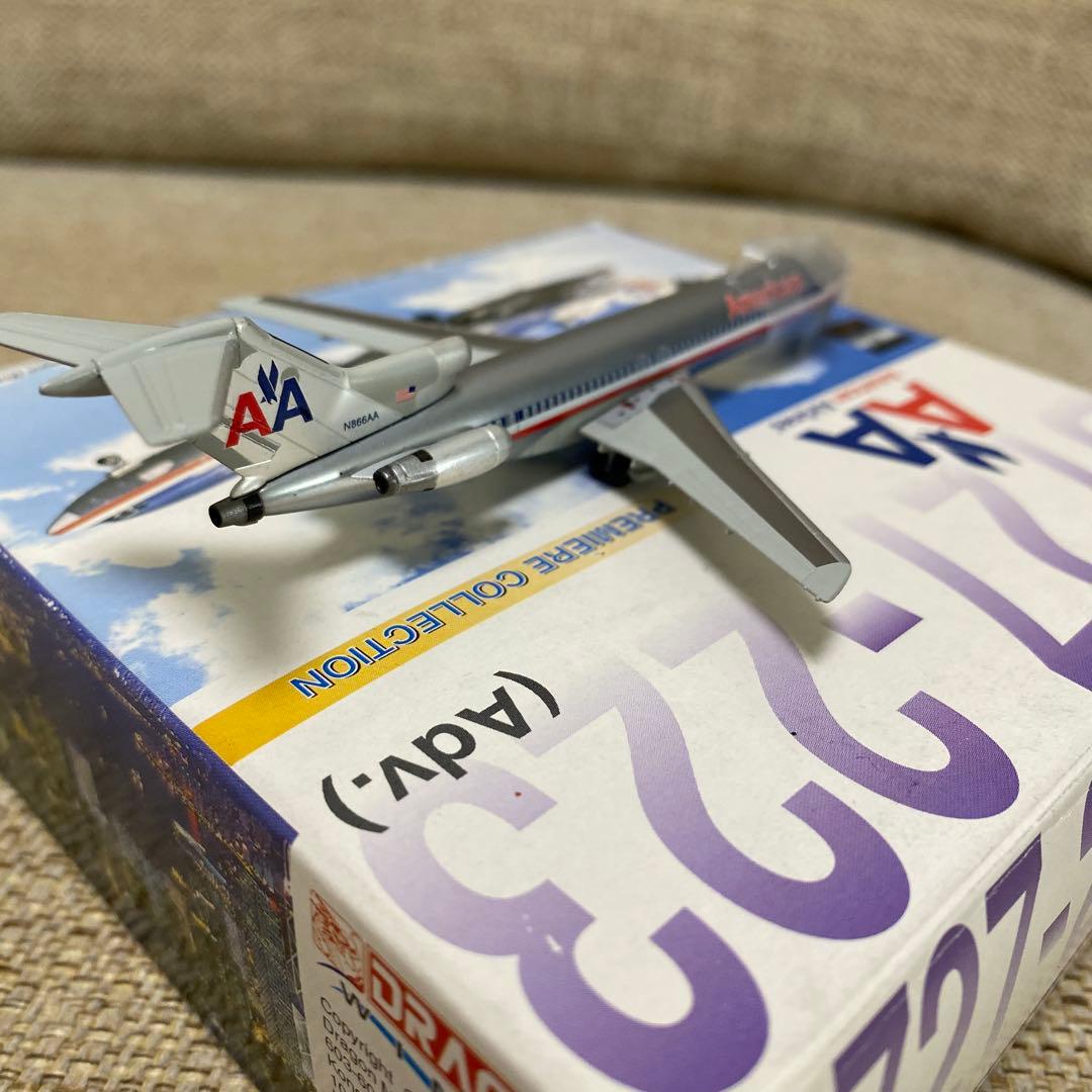 飛行機模型 American Airlines B727-223 ドラゴンモデル - メルカリ