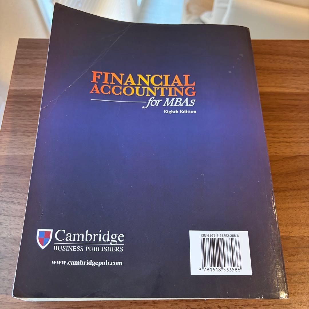 FINANCIAL ACCOUNTING for MBAs 第8版