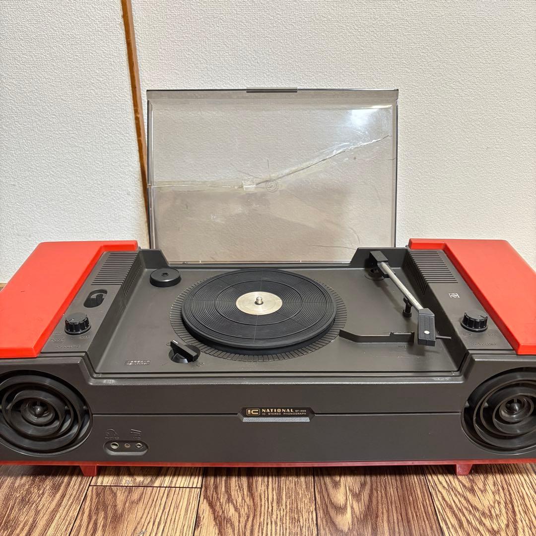 ナショナル ステレオレコードプレイヤー SF-455 ジャンク品 - メルカリ