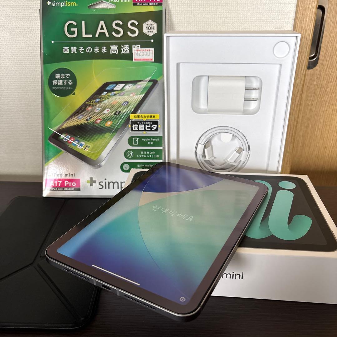 美品】Apple iPad mini 第7世代セルラーモデル+付属品多数 - メルカリ