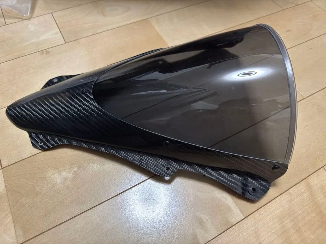 マジカルレーシング ZX4R カーボントリムスクリーン 綾織りカーボン