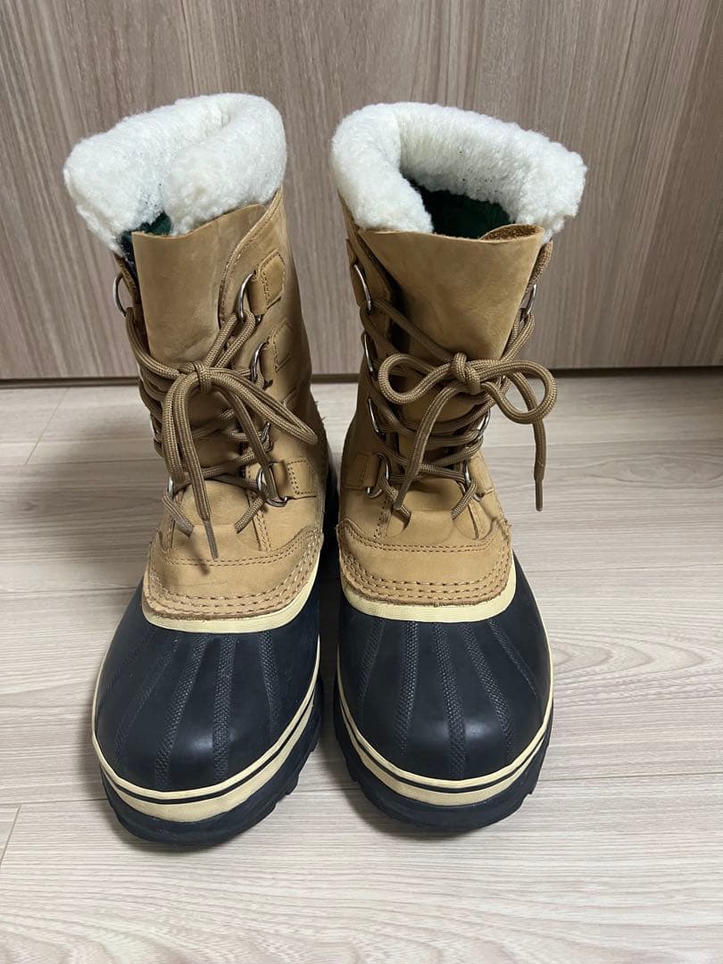 SOREL ムートンブーツ ベージュ　Caribouカリブー CARIBOU™ Youth Waterproof Boot | SOREL