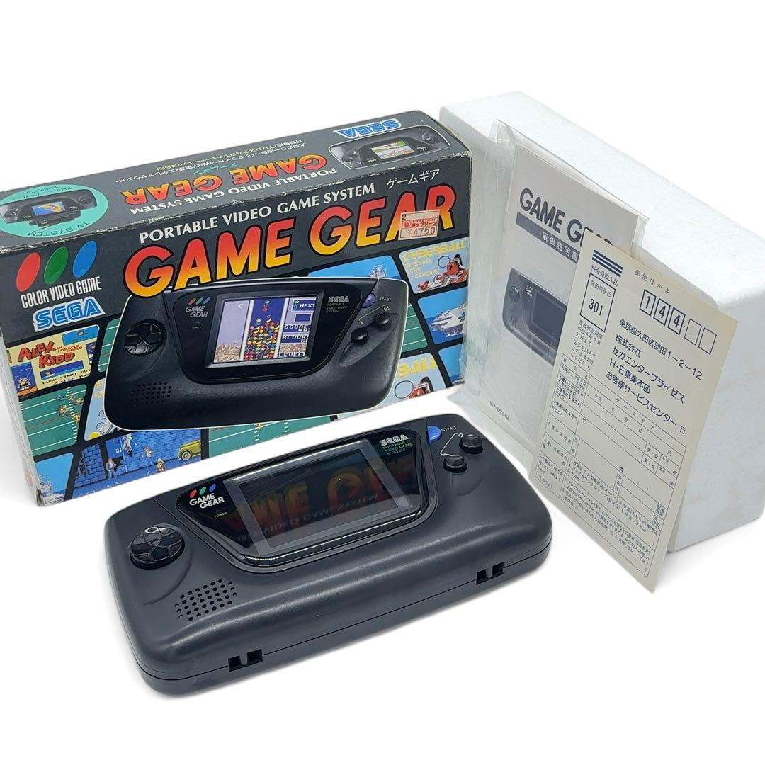 美品 SEGA GAME GEAR ゲームギア 本体 HGG-3210 - メルカリ