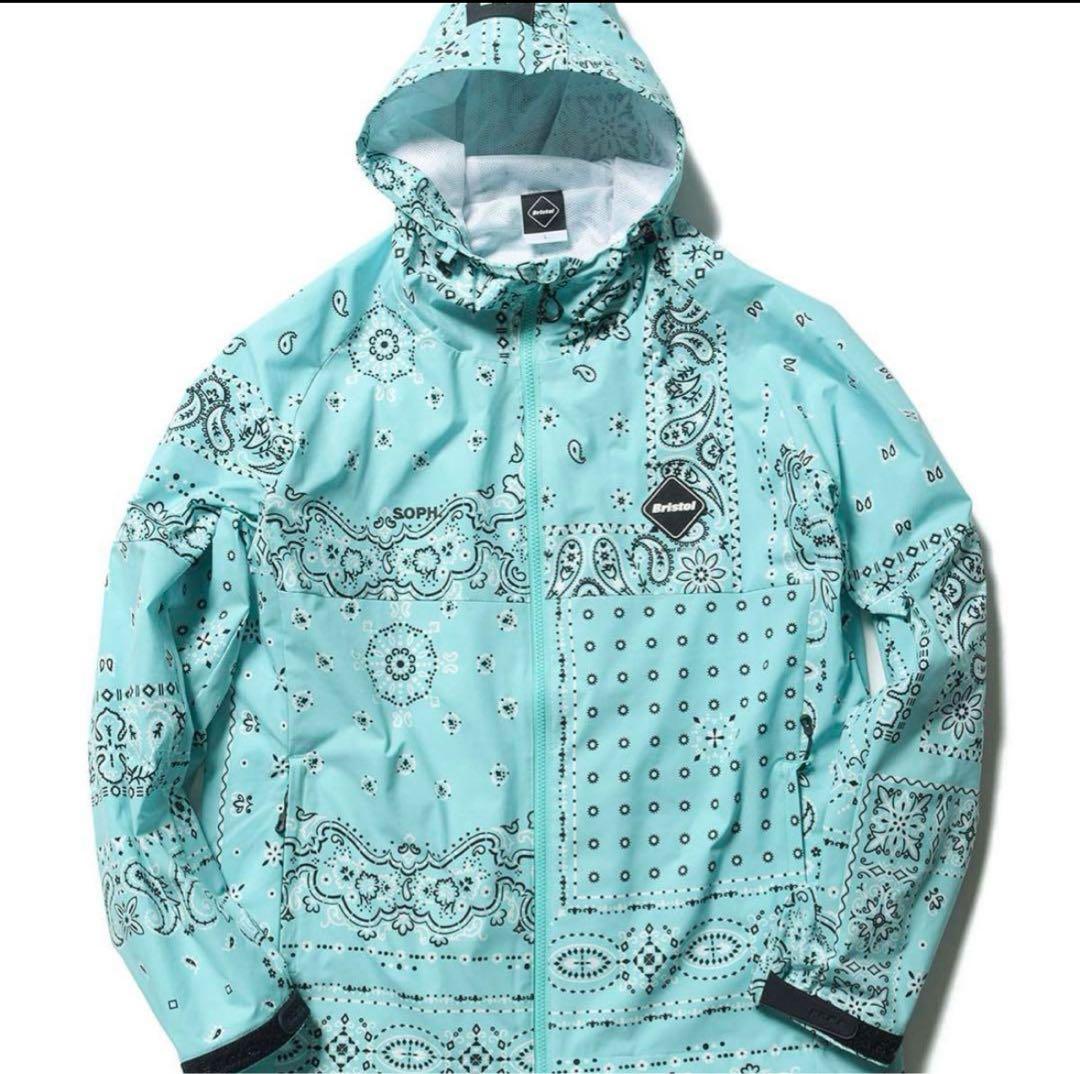 F.C.Real Bristol ナイロンジャケット ペイズリー - メルカリ