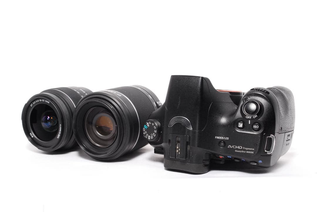 すぐ使える◇SONY α57◇Wレンズセット◇一眼レフカメラ◇スマホ転送