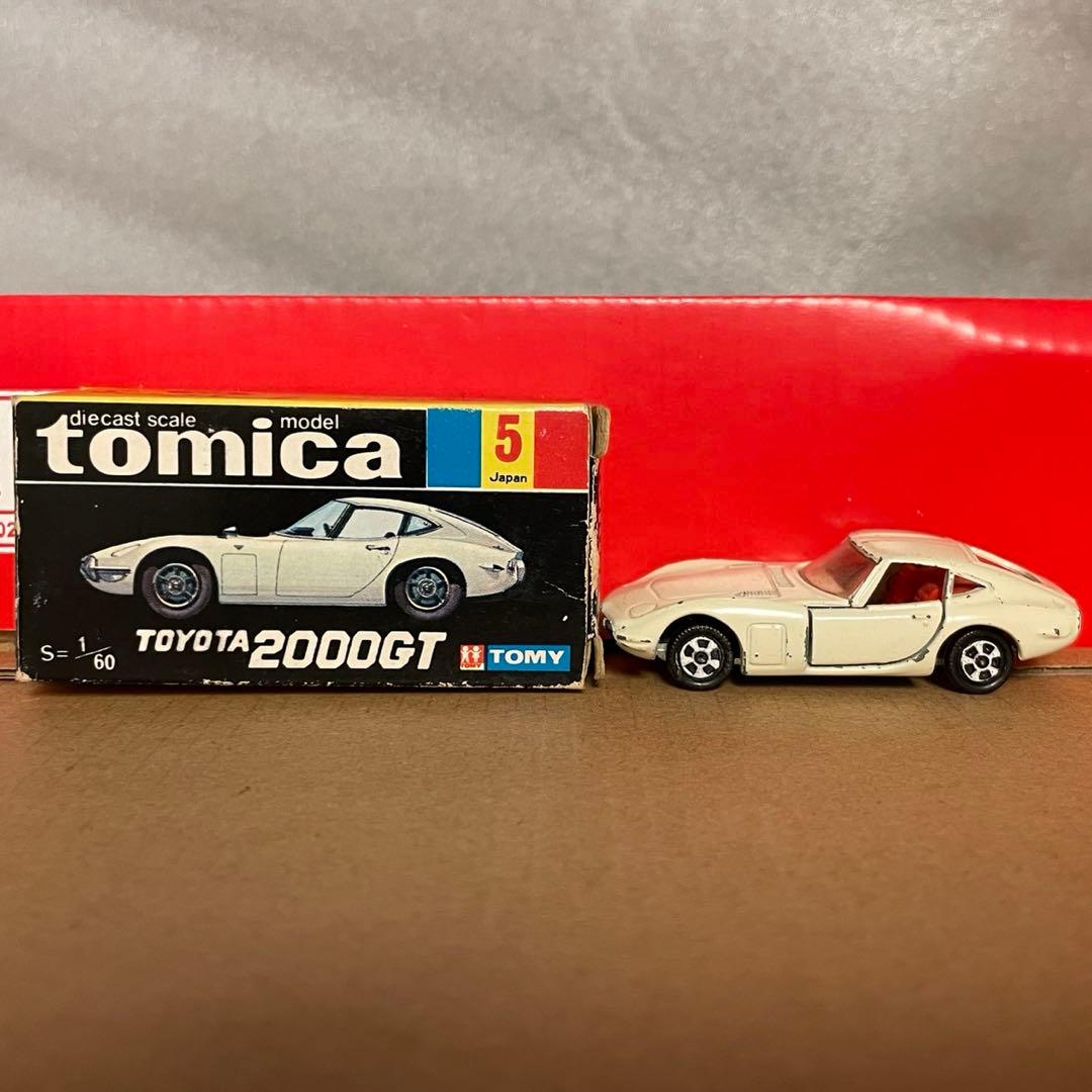 専用 黒箱トミカ トヨタ2000GT 当時物 日本製 色指定 1Aホイール