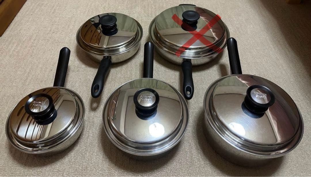 アムウェイ　クィーンクックセット アムウェイ クィーン クックウェア Mセット 【現行タイプ】 : キューブ