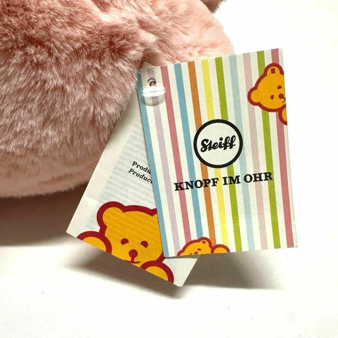 シュタイフ フラミンゴ ピンキー タグ付き 新品 ぬいぐるみ 出産祝い