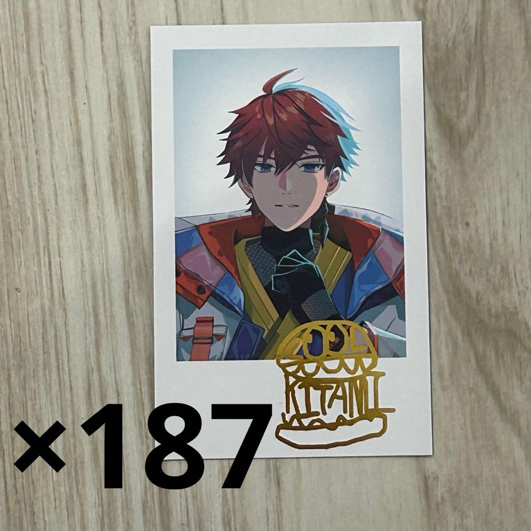 にじさんじ 3SKM 北見遊征 デビュー チェキ カード ウェルカム - メルカリ