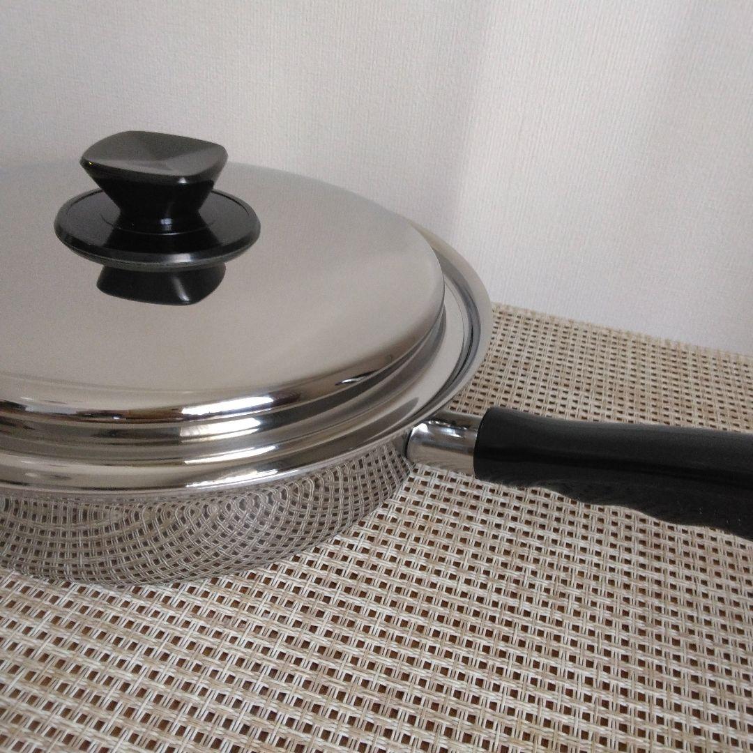 【美品】ビタクラフト ステンレス フライパン 24.5cm