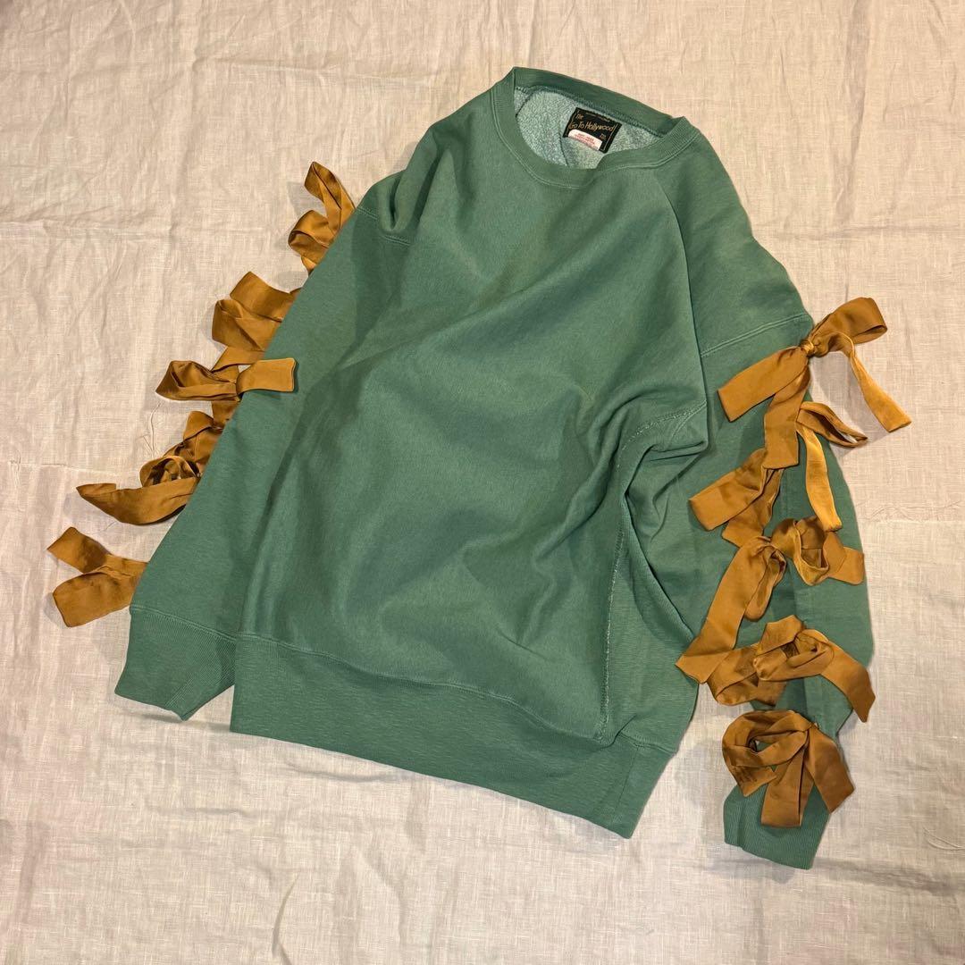 gotohollywood サテンリボン スウェット size02