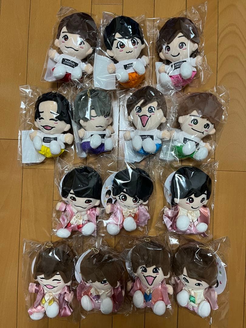 新品未開封☆なにわ男子 ちびぬい 14体 全種類セット 第一弾 第二弾 は