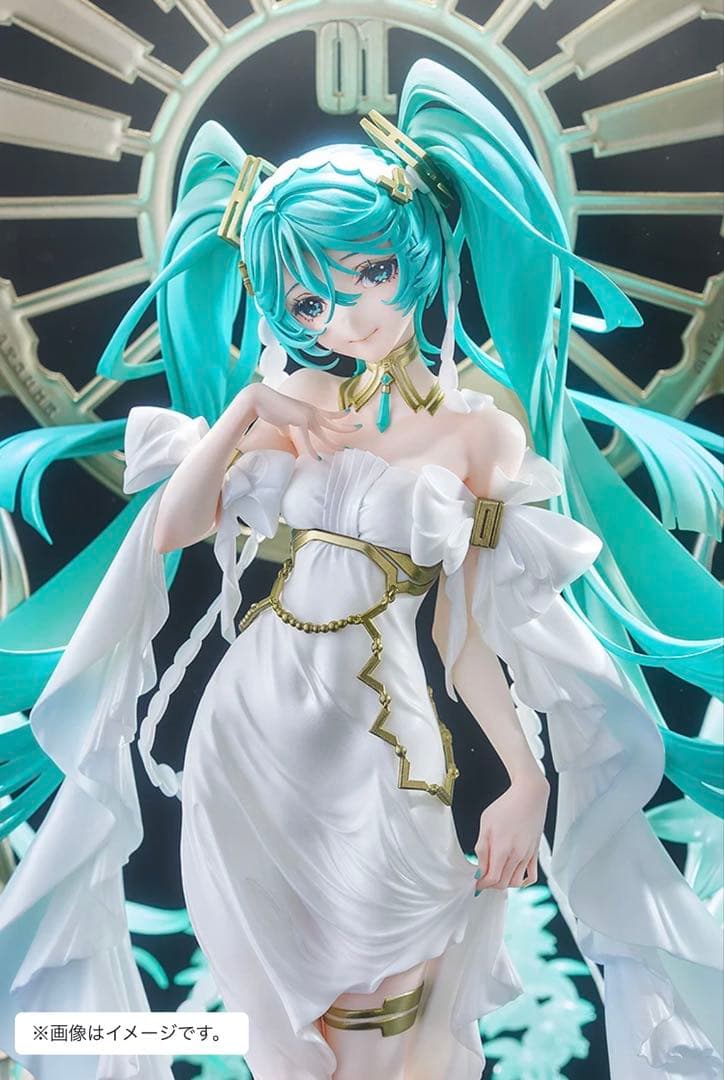 複製原画付 初音ミク feat. Yoneyama Mai 女神ミク フィギュア - メルカリ