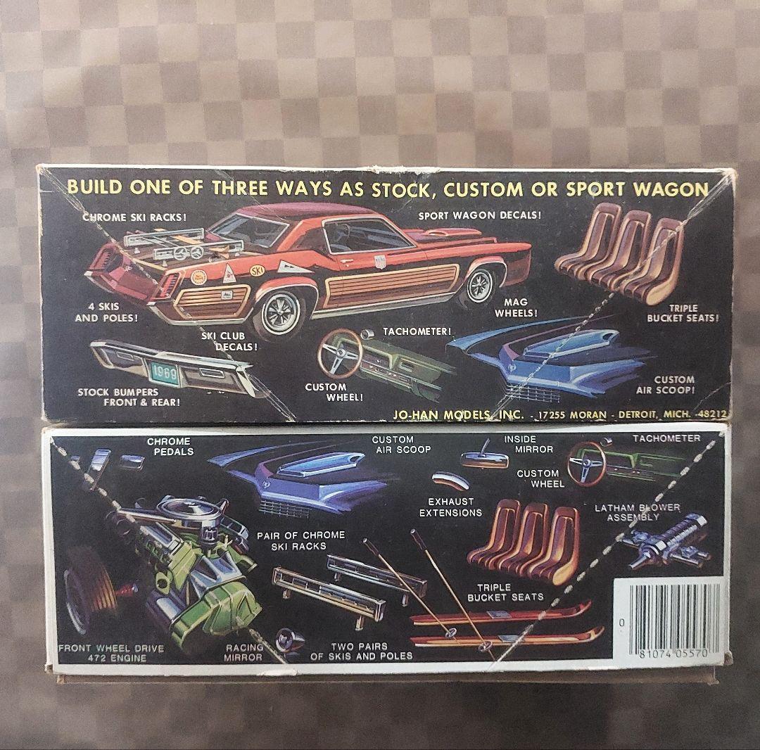 1969/1970】 キャデラックエルドラド プラモデル Jo-Hanジャンク