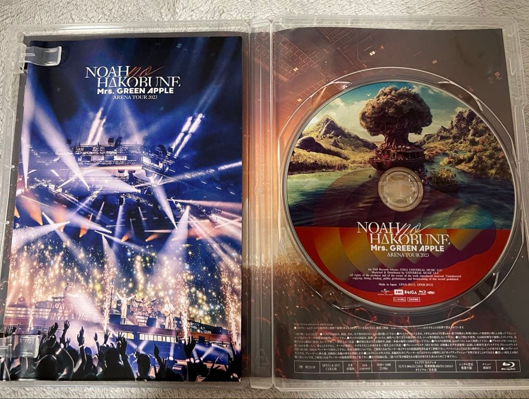 ミセスグリーンアップル ノアの方舟 Atlantis Blu-ray - メルカリ