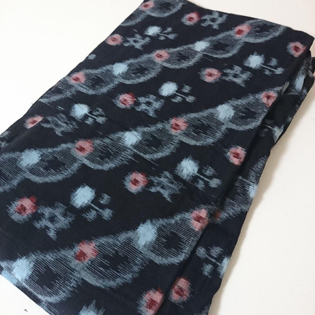 1582☆書生絣 久留米絣 綿 着物5枚セット おまとめ リメイク素材