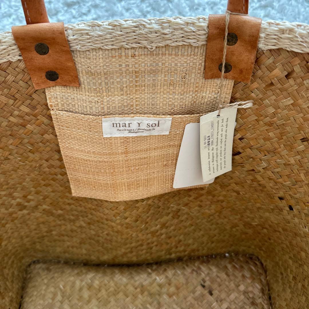 新品未使用バナーバレットカゴバックタグ付ネイビー - メルカリ