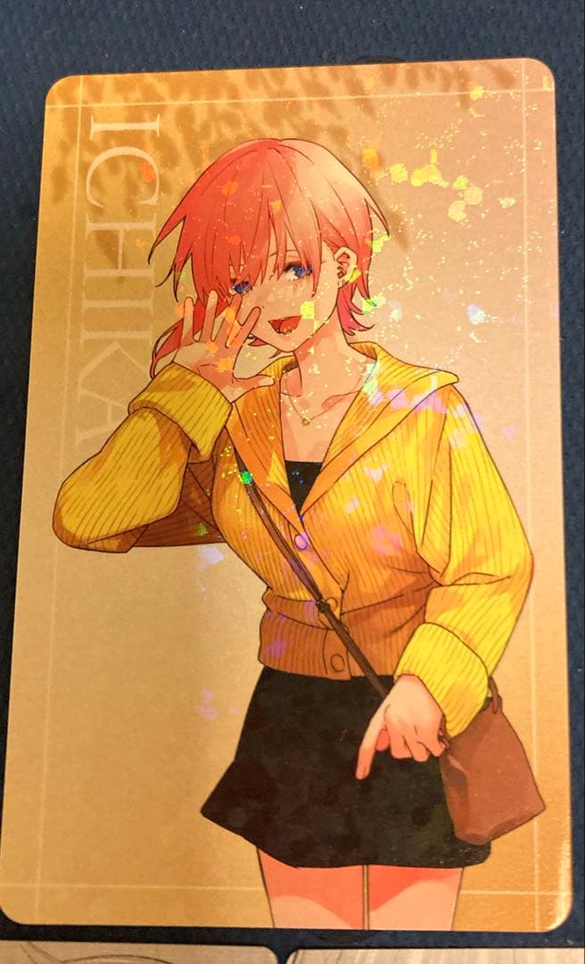 五等分の花嫁GO TO AKIBAアトレ スタンプラリー 色紙 一花（おまけ付