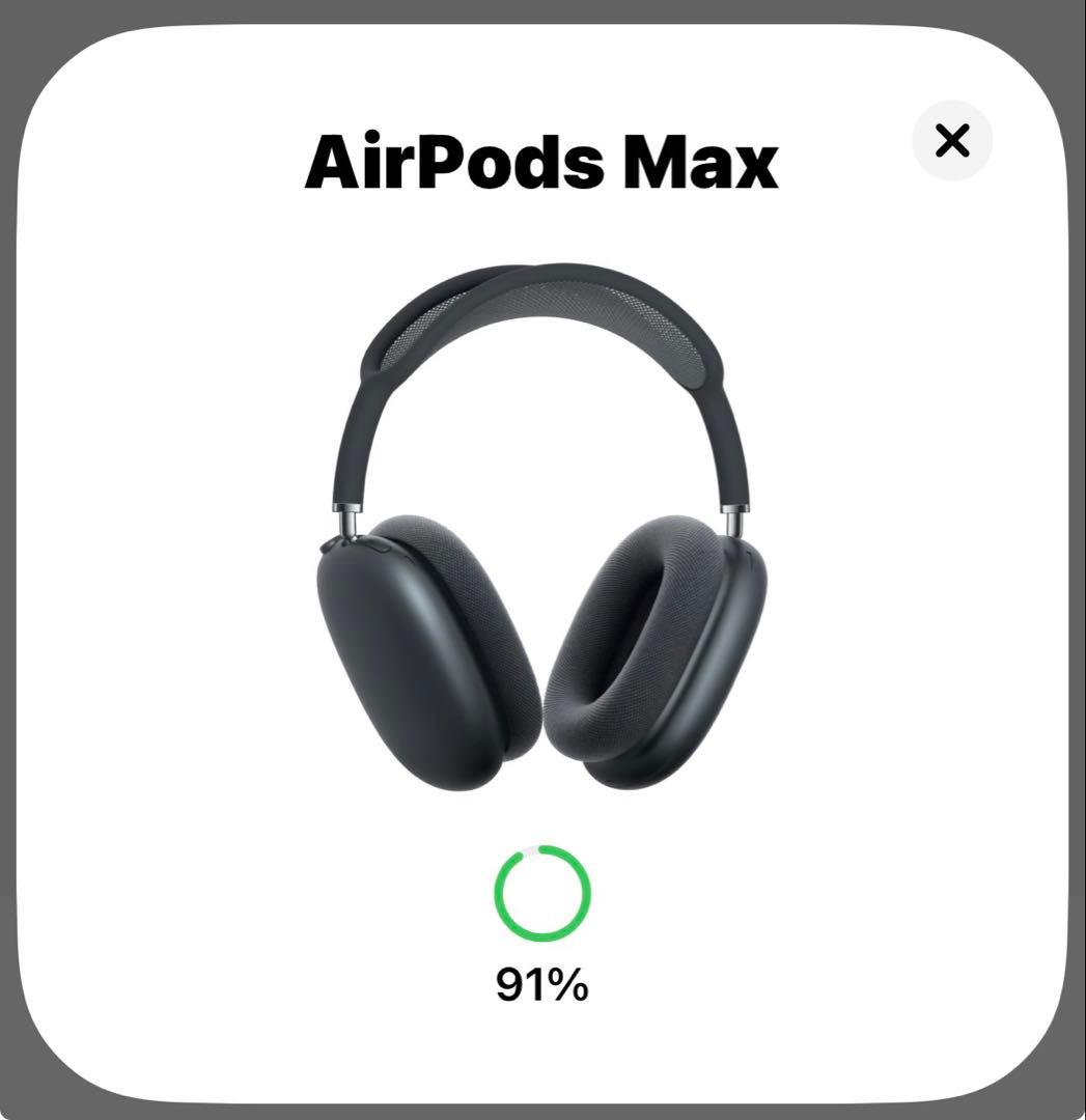 airpodsmax 互換品 ヘッドホン ブラック ミッドナイト type-c - メルカリ