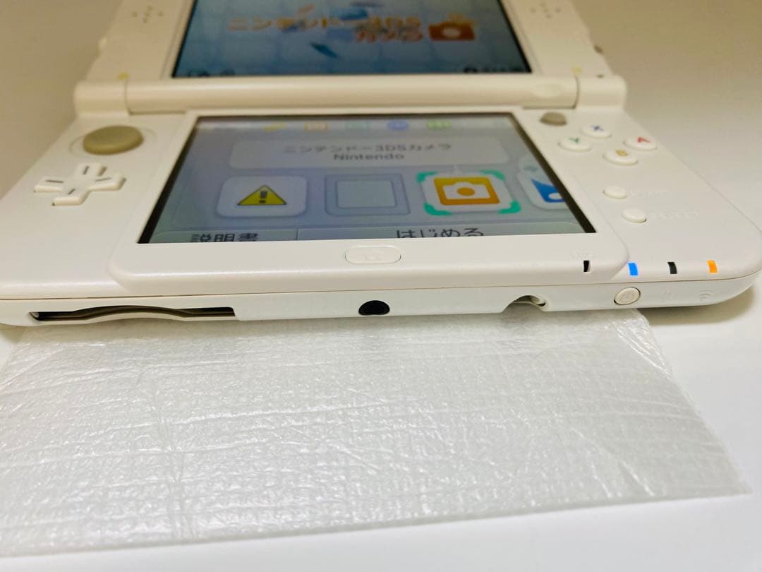 Nintendo Newニンテンドー3DS LL パールホワイト 上下IPS液晶 - メルカリ