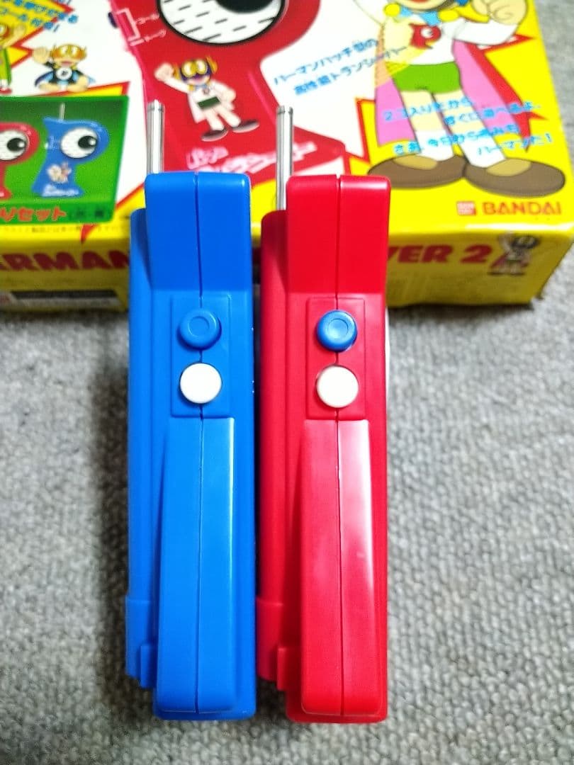 未使用】パーマン 日本製トランシーバー バッジシーバー 藤子・F