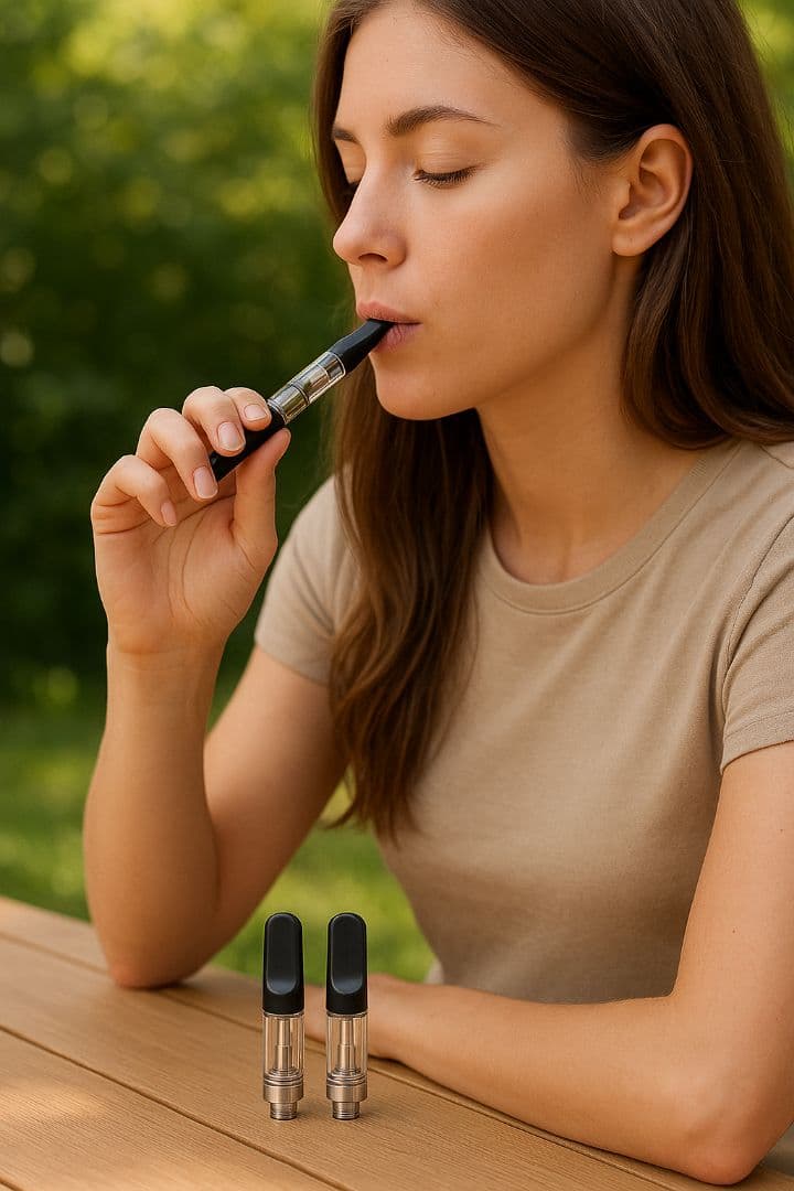 【新品】アトマイザー 0.5ml ×100本 ブラック　ベイプ　リキッド　CBD