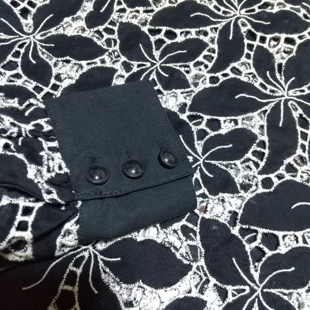 専用】ブラウス FUMIE TANAKAフミエタナカ 日本製 黒 綿100% - メルカリ