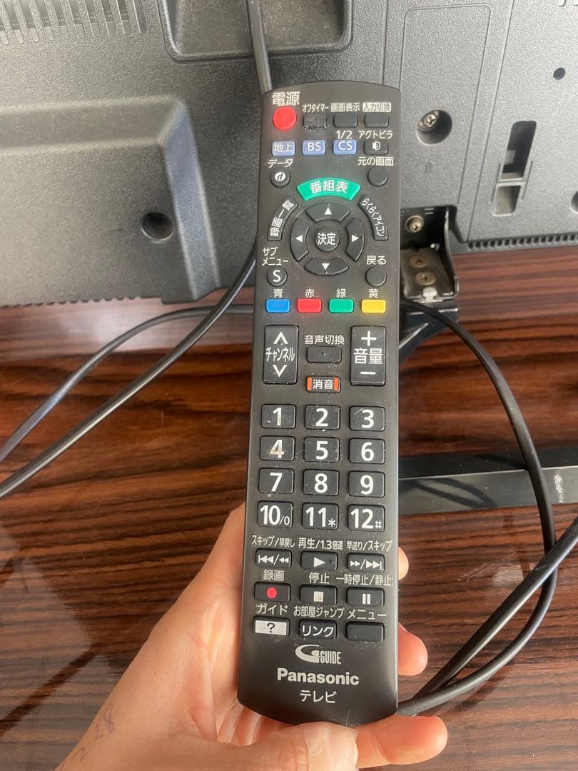 訳あり ジャンク品【Panasonic】 TH-49D300 リモコン付