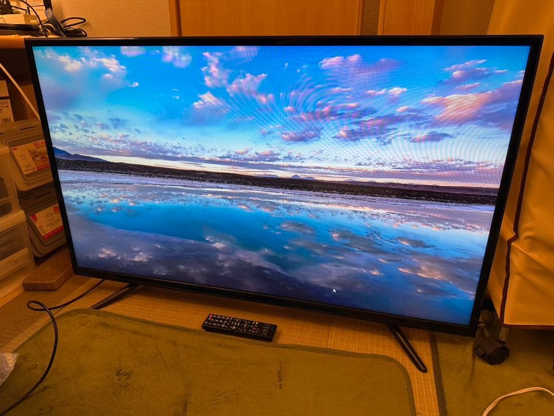 アグレクション 48型　テレビ　TAG-48TV　2019年製　映り綺麗極美品！ ☆アグレクションTAG-48TV 48インチ地上 ・フルハイビジョンテレビ