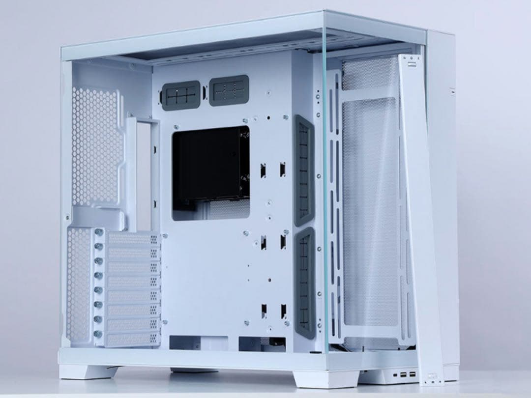 Lian Li O11 DYNAMIC EVO Rev 2 ホワイト Lian Li O11 Dynamic EVO Mid-Tower Case (White) O11DEW B&H Photo