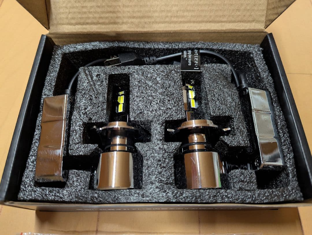 HID屋 LEDライト Qシリーズプラチナ H4 HI/LO テスト点灯のみ Q