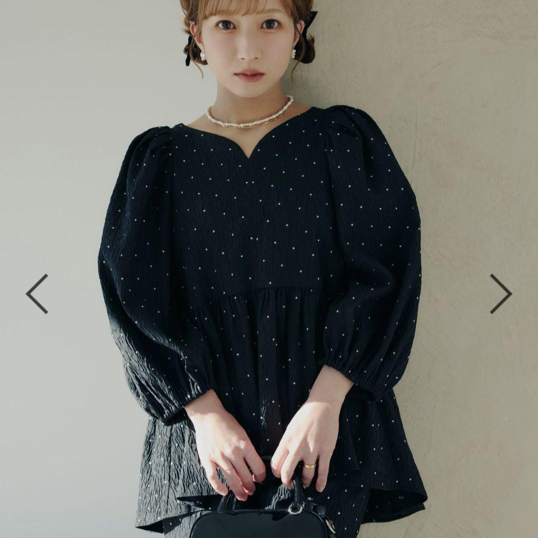 ローリーズファームdayme ジャガードブラウス - メルカリ