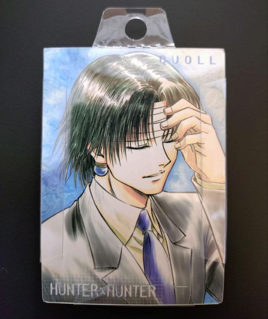 ハンターハンター缶バッジコレクションNo．018クロロ - メルカリ