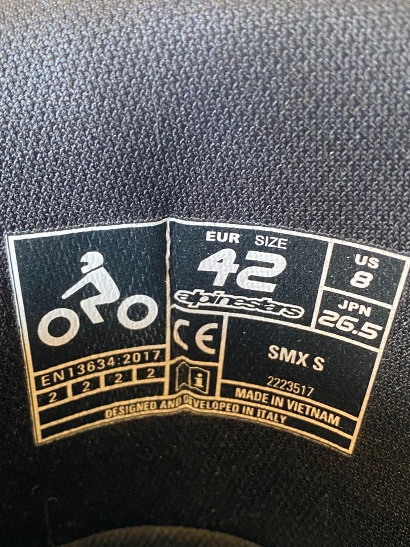 Alpinestars SMX-S 26.5cm ブーツ