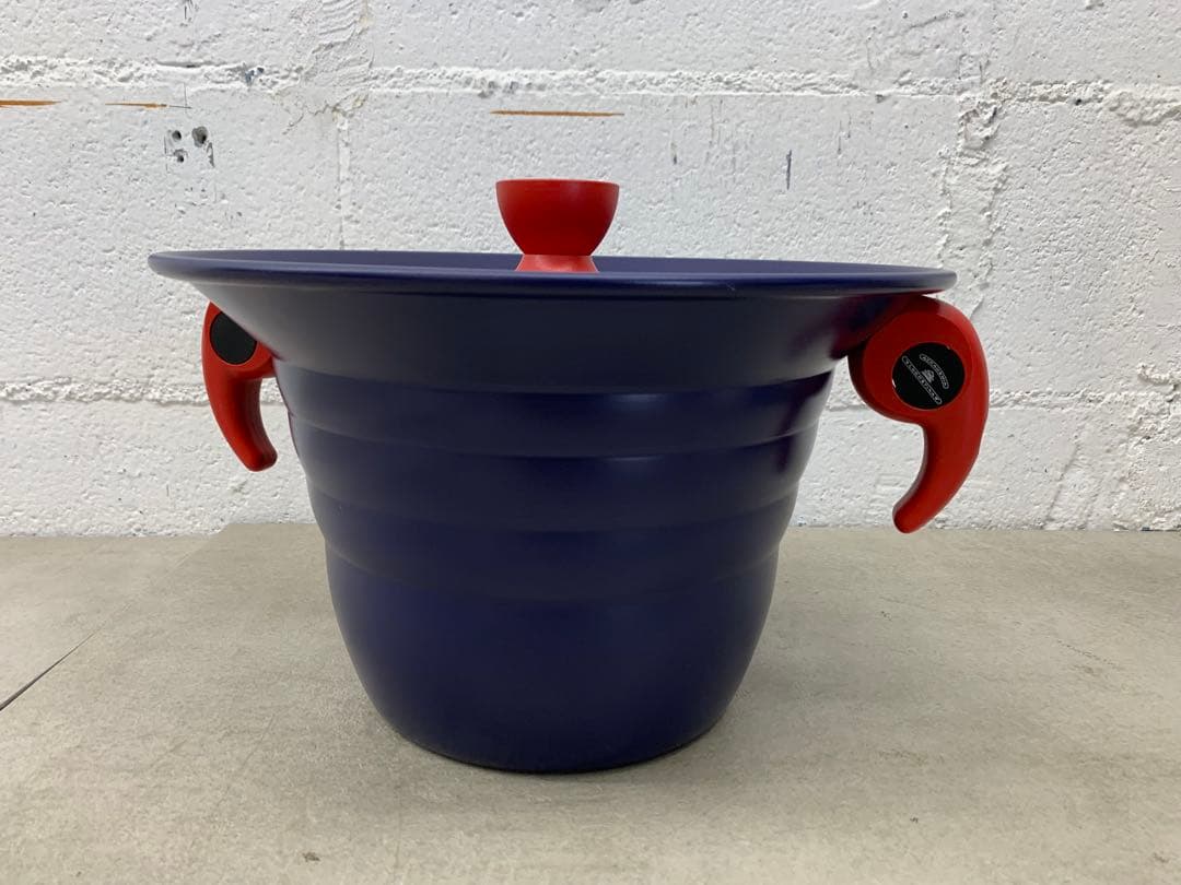 MN0608☆ラゴスティーナ Sally パスタ用鍋 ネイビー - メルカリ