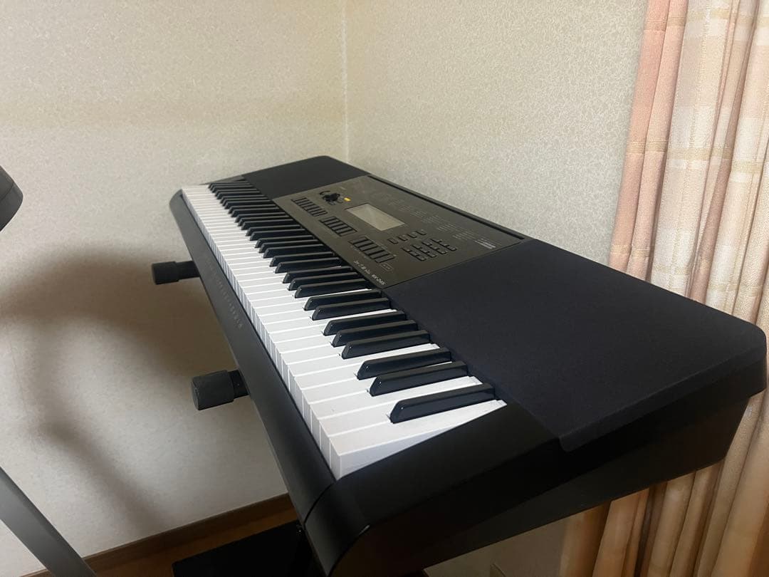 CASIO 76鍵電子ピアノ wk-245 - メルカリ
