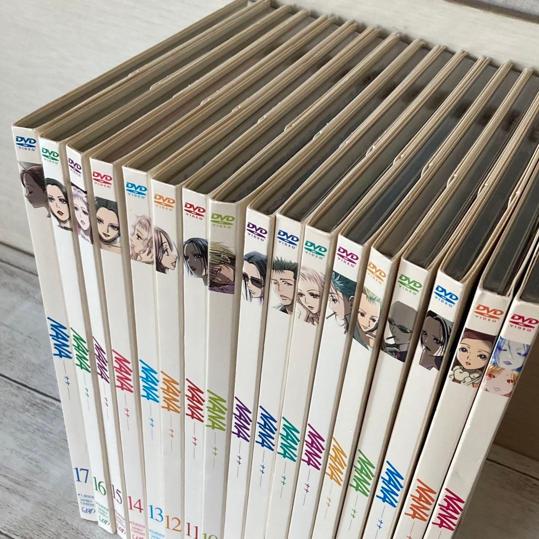 NANA-ナナ- アニメ DVD 1〜17巻 全巻 - メルカリ