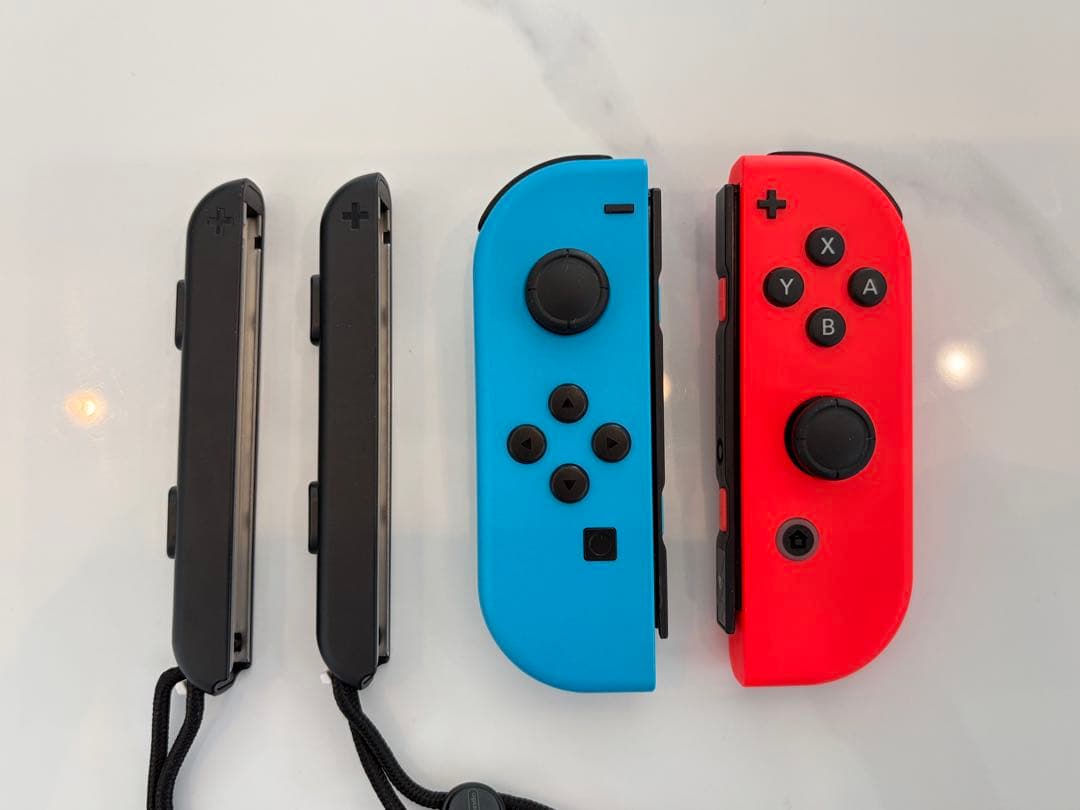 新型箱付き】ニンテンドースイッチ 本体 付属品完備 ネオンカラー 付属