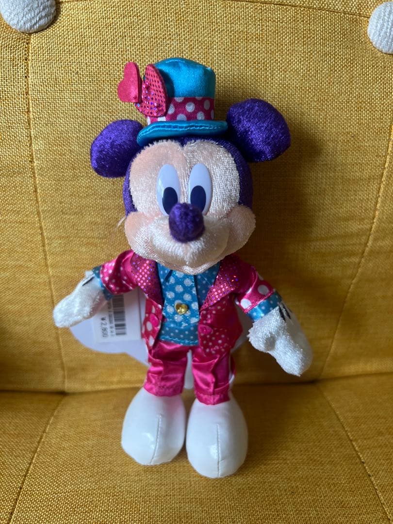 ミニー パルパルーザ ぬいぐるみバッジ ミッキー プルート ミニパル