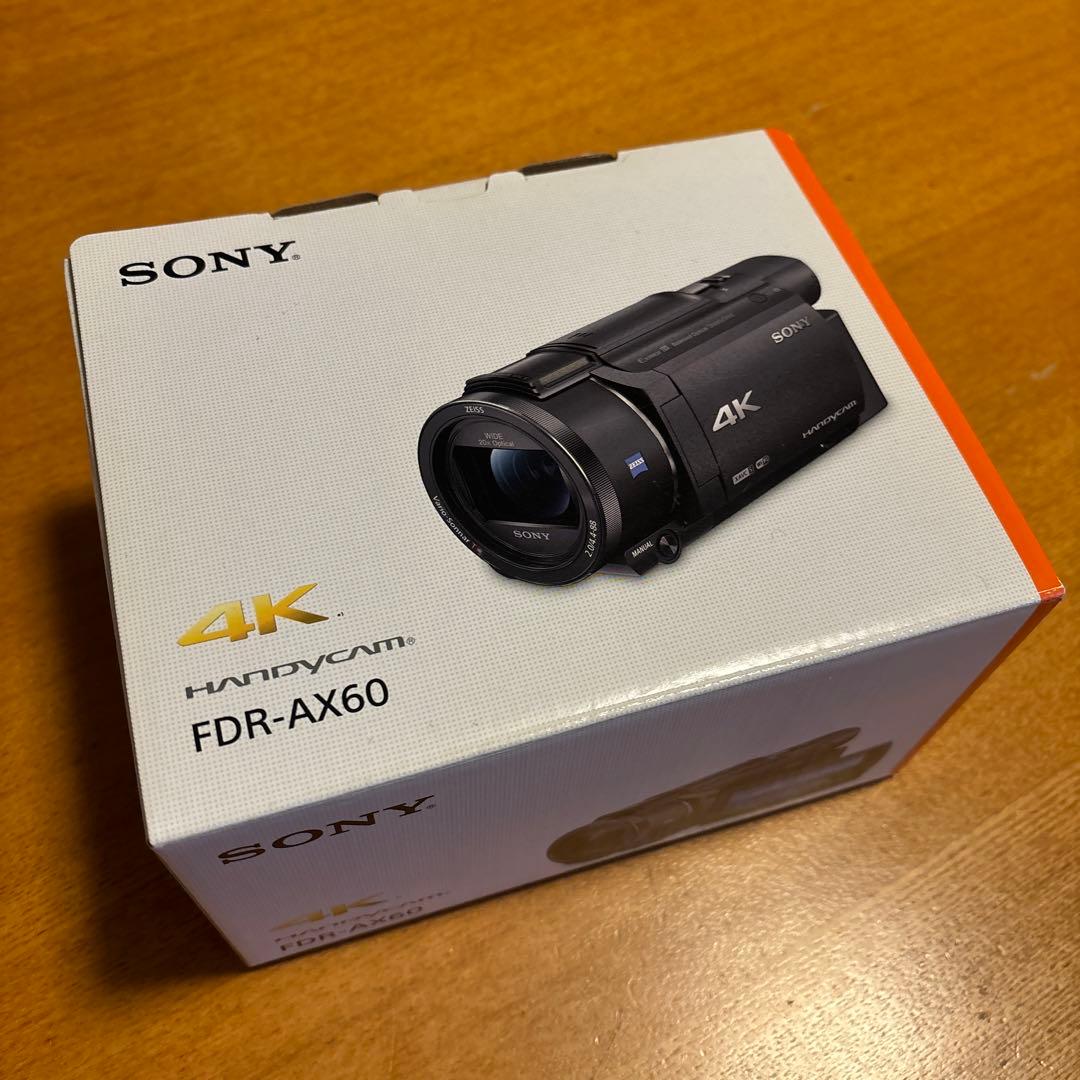 SONY FDR-AX60 4Kビデオカメラ本体　ソニー FDR-AX60 | デジタルビデオカメラ Handycam ハンディカム | ソニー