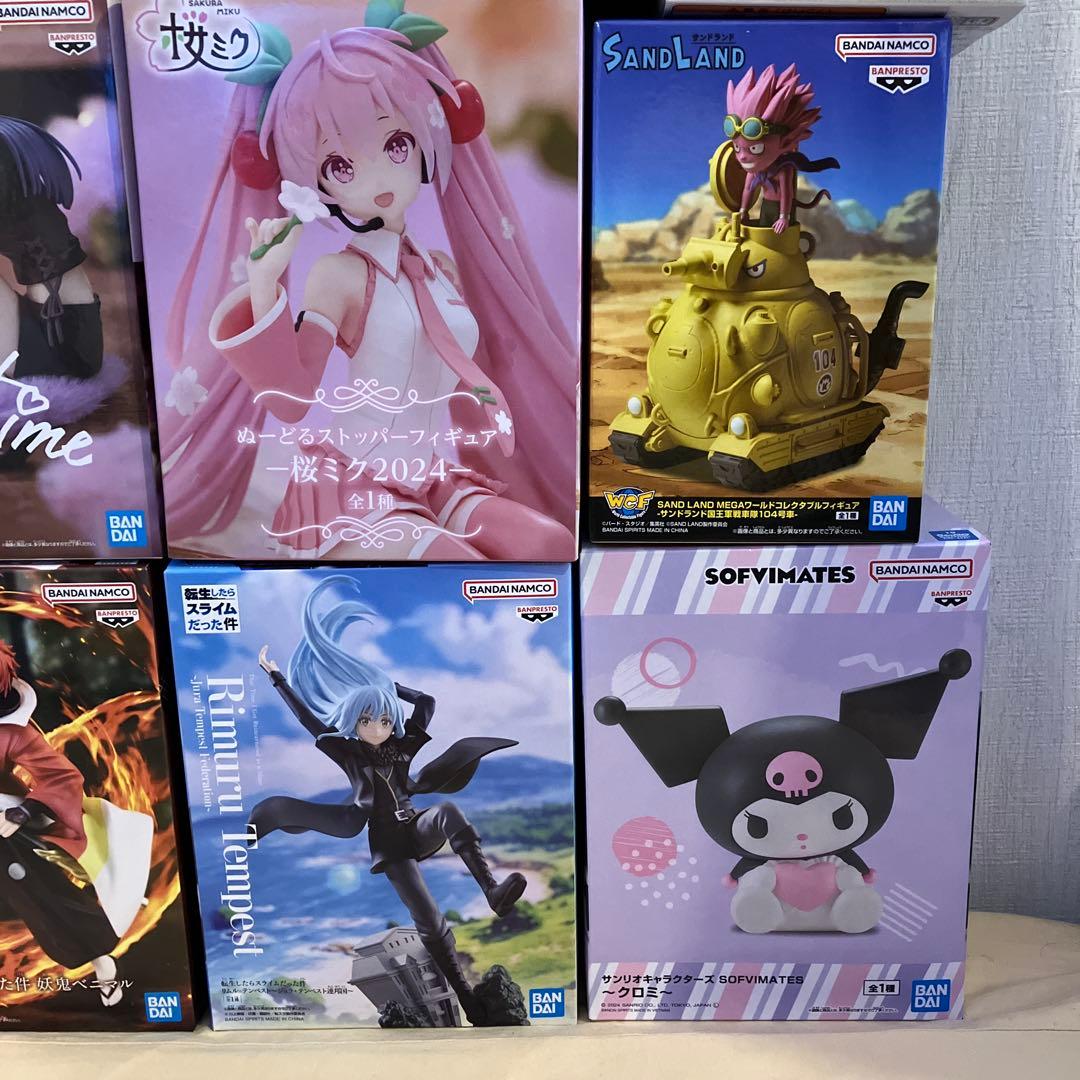 プライズフィギュアまとめ売り 美少女 19個 桜ミク 転スラ 青ブタ