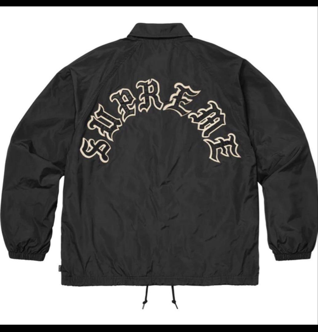 シュプリーム Supreme Old English Arc Coaches Supreme Old English Arc Coaches Jacket (FW25) - $158