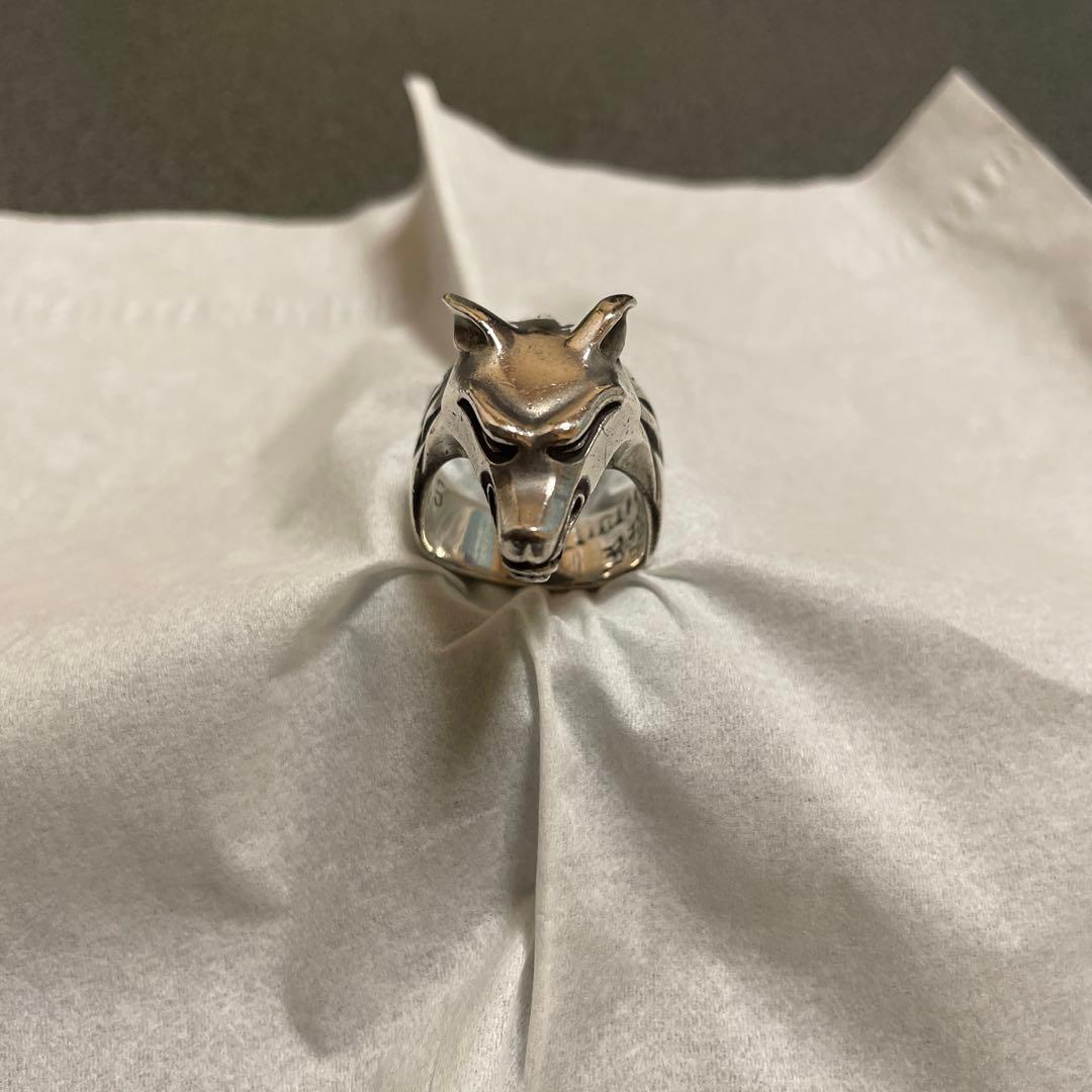 GUCCI星座ペンダントトップ天秤座 ウルフマンB.R.Sウォーウルフリング