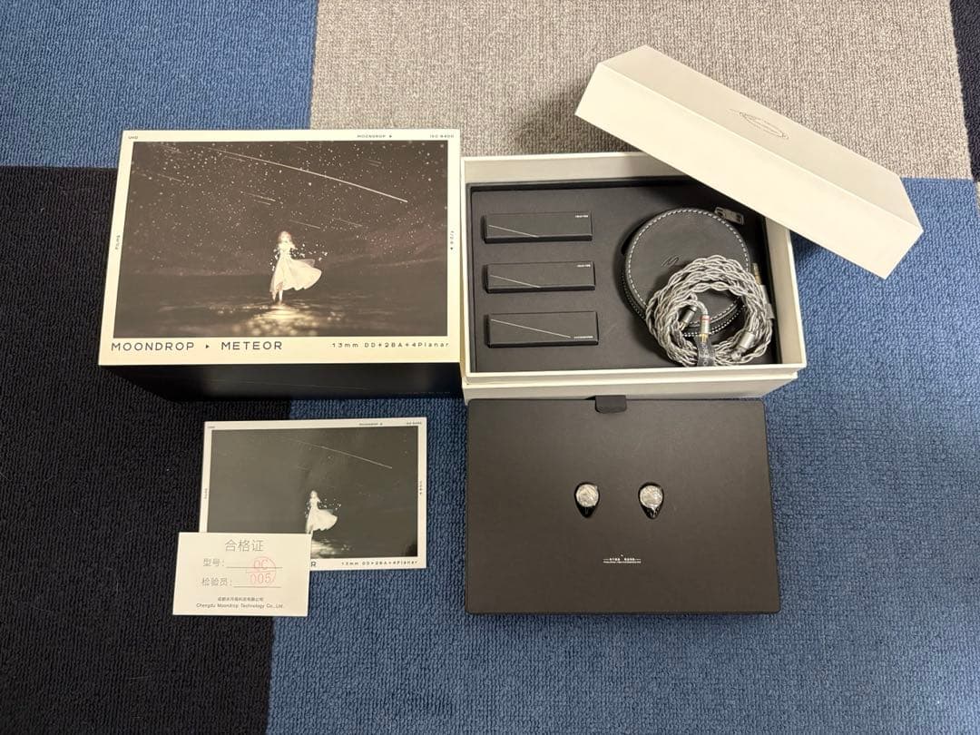 水月雨 (MOONDROP) 流星 - Meteor 水月雨（MoonDrop） 流星 - METEOR 新品｜フジヤエービック