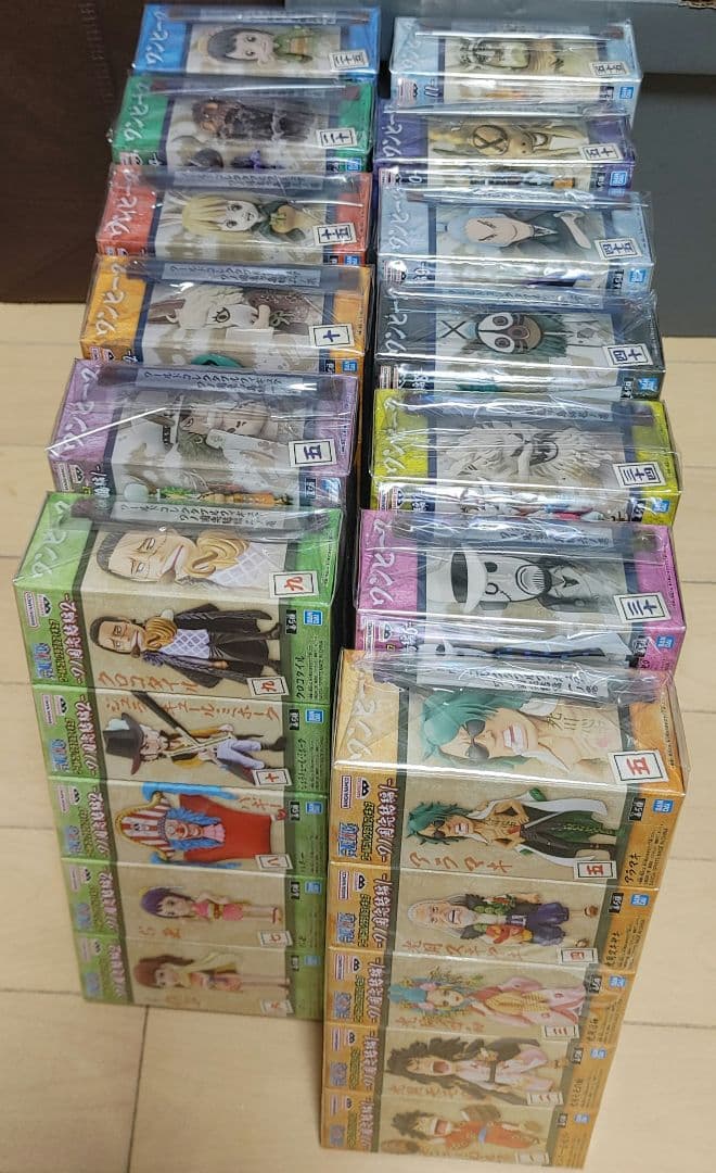 ワンピース ワーコレ ワノ国鬼ヶ島編65体まとめ売り - メルカリ