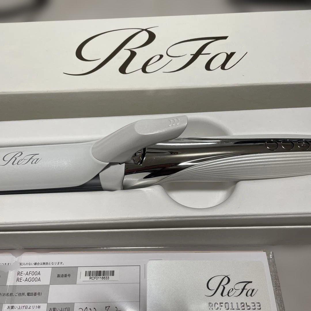 ReFa カールヘアアイロン RE-AF00A ホワイト - メルカリ