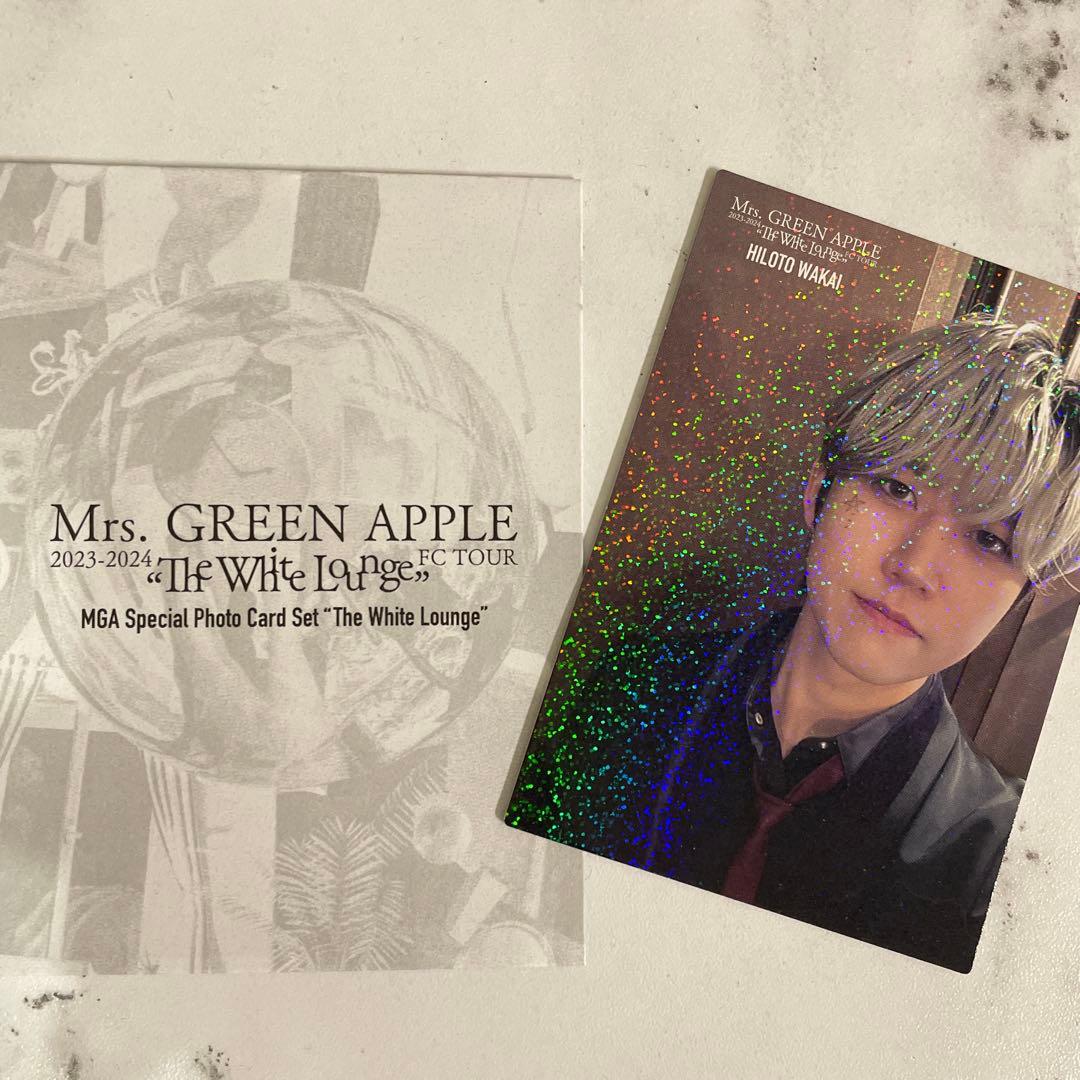 ミセスグリーンアップル フォトカード ホワイトラウンジ 若井滉斗 レア