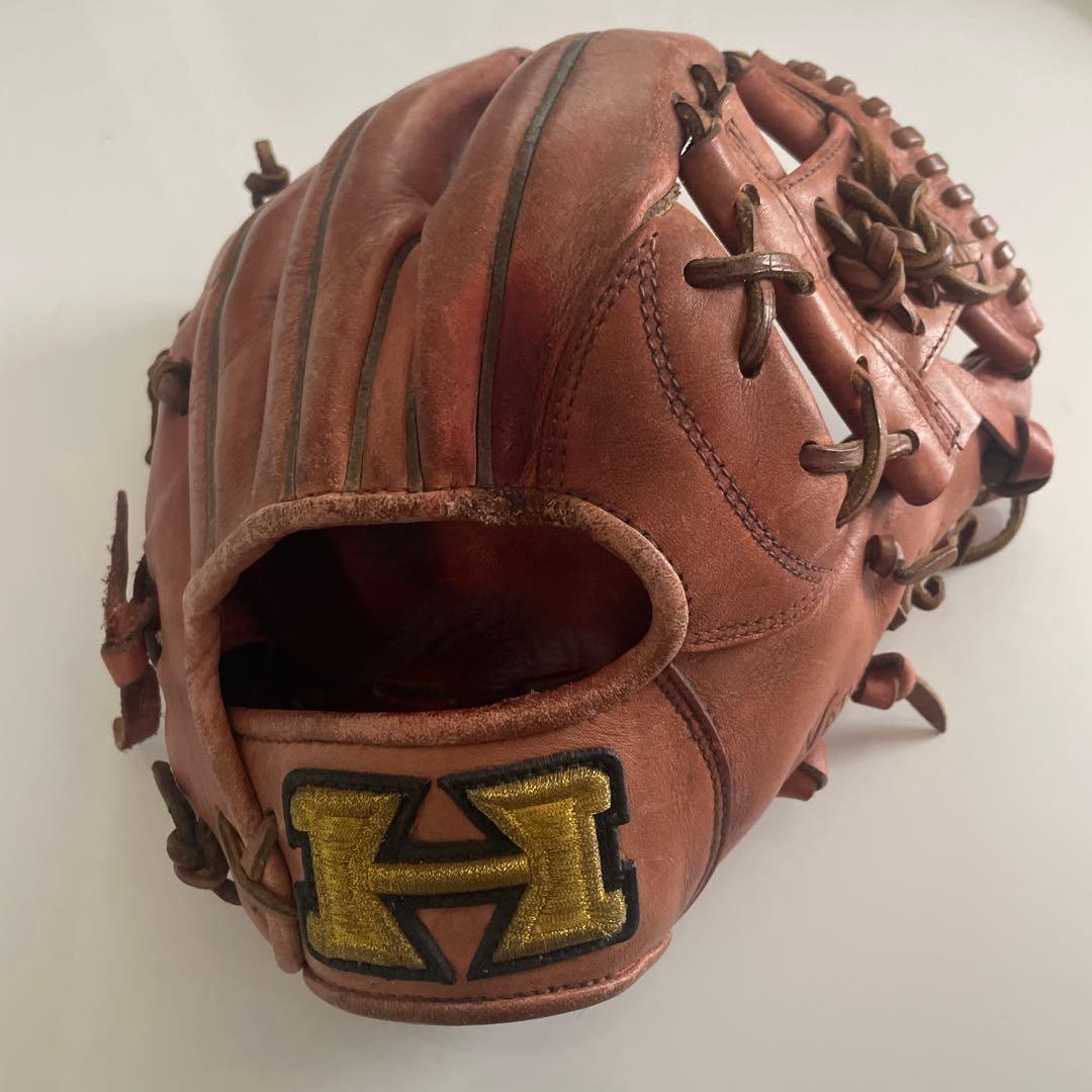 ハイゴールド 硬式野球グローブ ブラウン ハイゴールド 2022 限定品 内野手用グラブ ブラウン - KBスポーツ